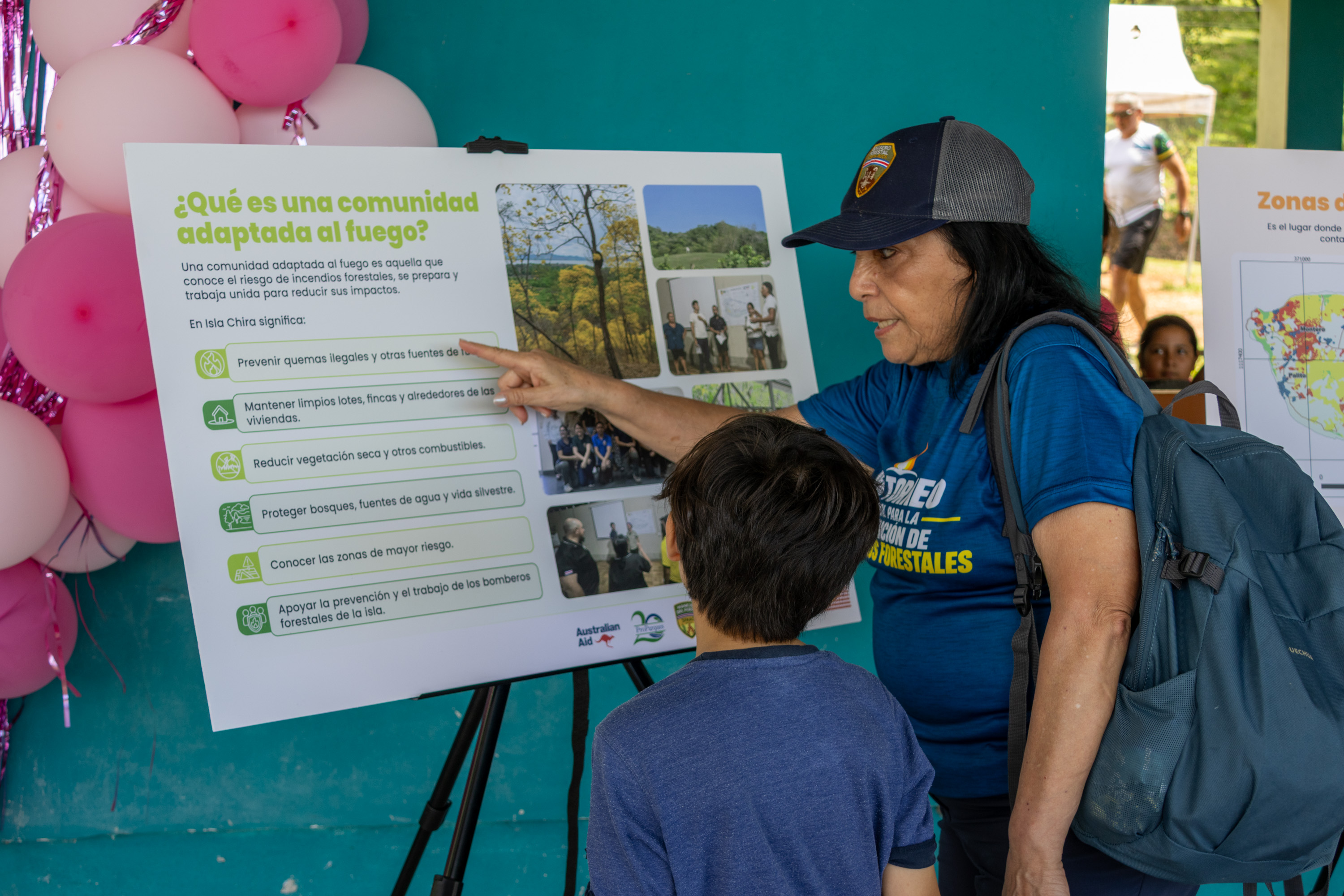 Finaliza proyecto para fortalecer la prevención de incendios forestales en Isla Chira